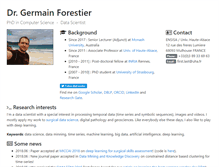 Tablet Screenshot of germain-forestier.info